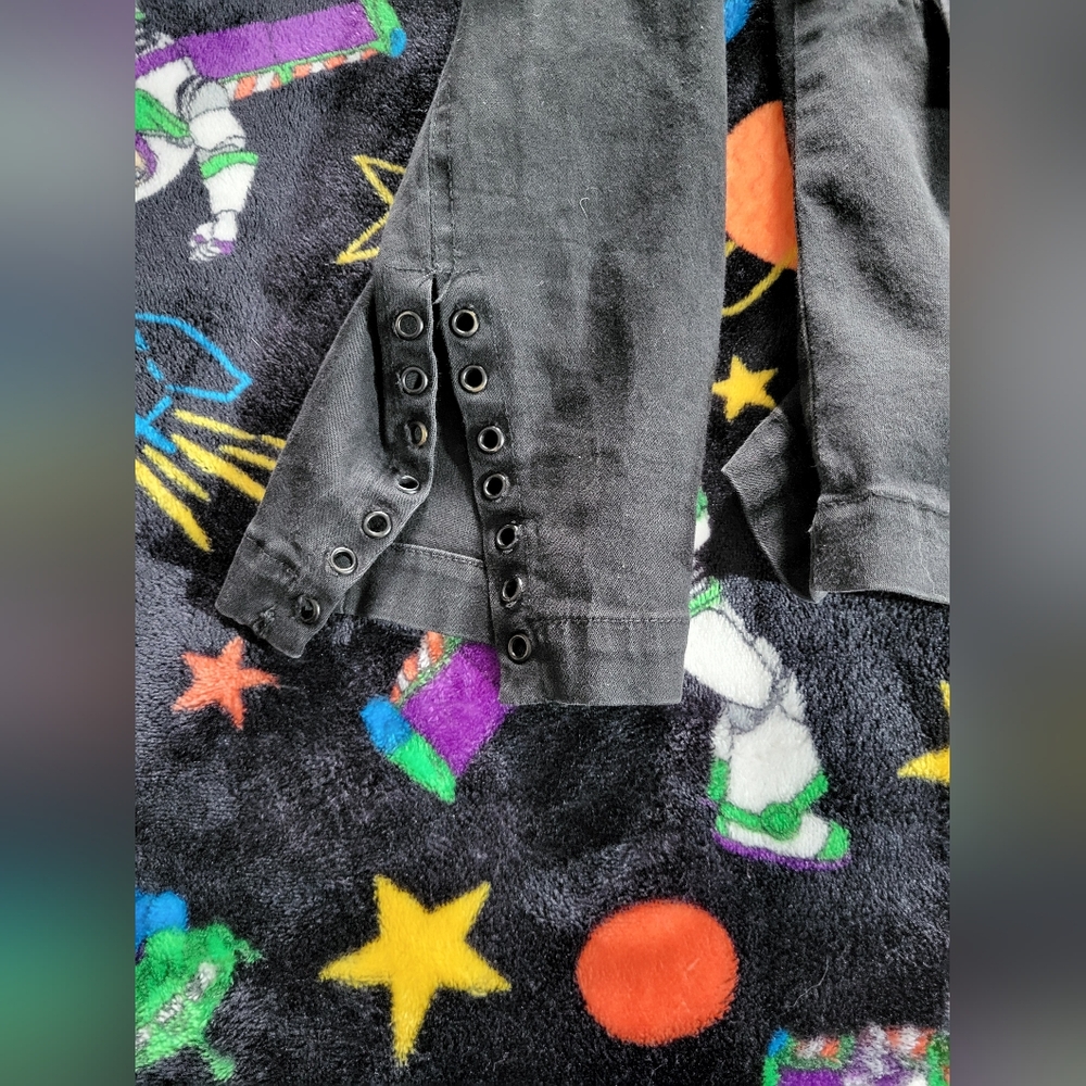 Tripp NYC VINTAGE 2X Black Button-Up Jacket with Lace Details - Picture 9 of 16